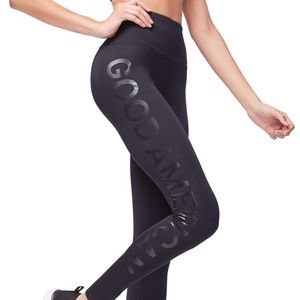 GOOD AMERICAN Reflective High Waist Leggings